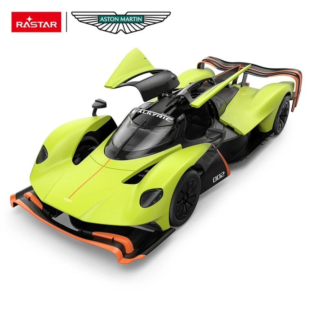 Rastar RC Auto Aston Martin Valkyrie AMR Pro na diaľkové ovládanie + LED svetlá, zelené