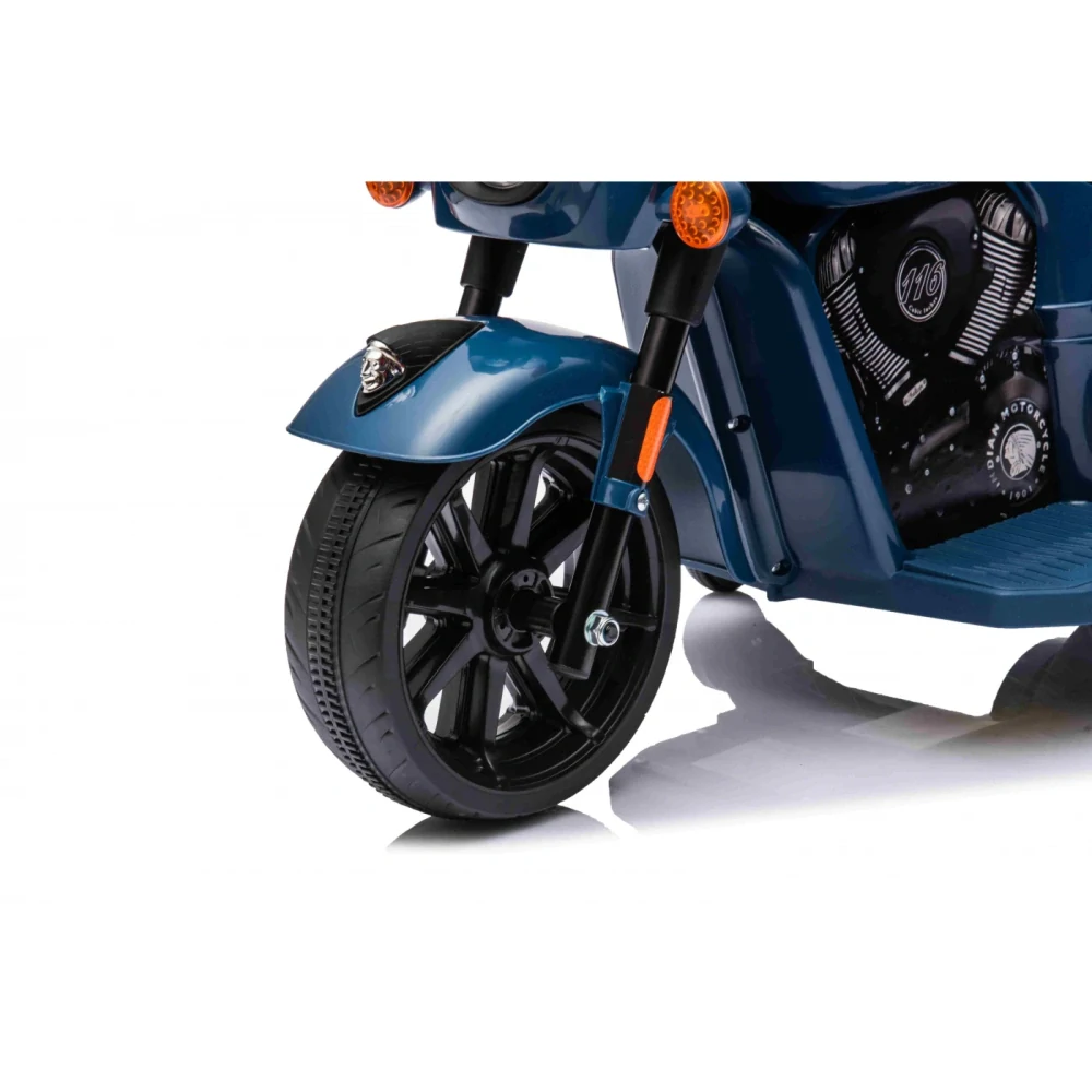 JOKO Elektrická motorka Chopper INDIAN, modrá