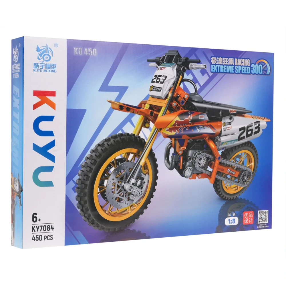JOKO Technická Stavebnica Motorka Cross 450ks