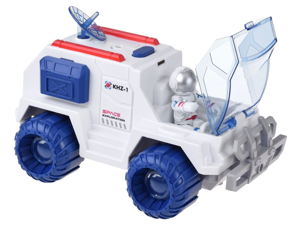 JOKO Sada Vesmírna Raketová Základňa, Raketa s Astronautami, auto, so svetlom a zvukom