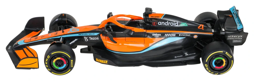 Rastar RC Kovové Auto Formula McLaren F1 MCL36 1:24, oranžová