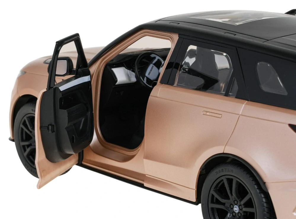 Rastar RC Auto Range Rover Sport SV Gold 1:14 s LED svetlom na diaľkové ovládanie, zlaté