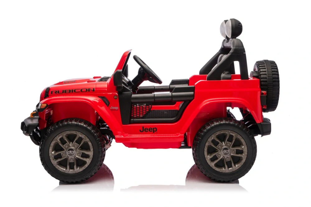JOKO Elektrické autíčko Jeep Wrangler Rubicon LIFT, červené
