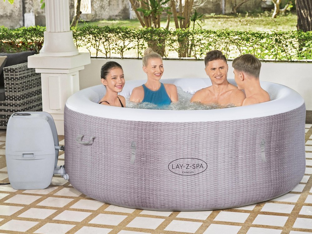 Bestway 60003 Vírivka Jacuzzi Lay-Z-Spa CANCUN pre 4 osoby 