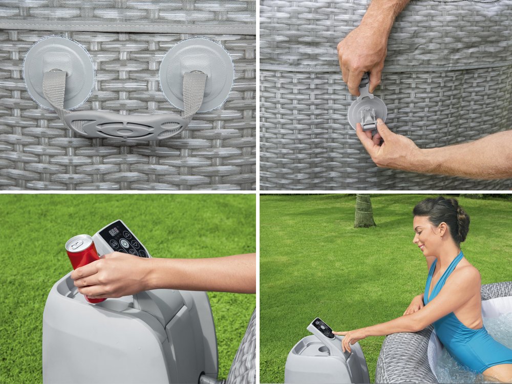 Bestway 60019 Vírivka Jacuzzi Lay-Z-Spa Honolulu pre 6 osôb
