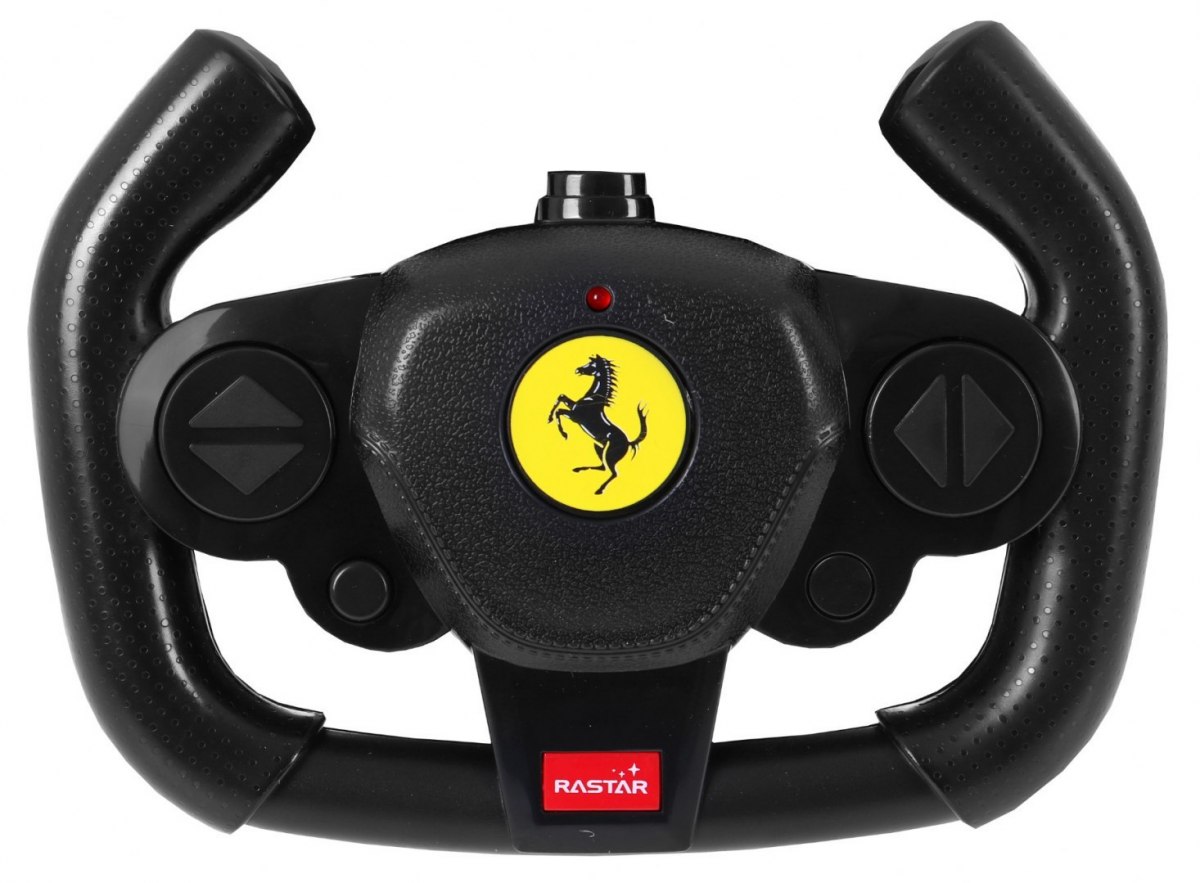 Rastar RC Auto Ferarri LaFerrari Aperta red 1:14 na diaľkové ovládanie + LED svetlá, čierne