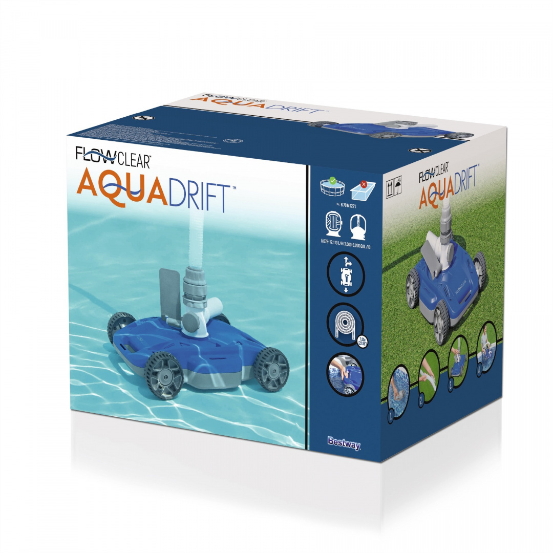 Bestway 58665 Automatický Vysávač na čistenie bazéna AquaDrift + hadica