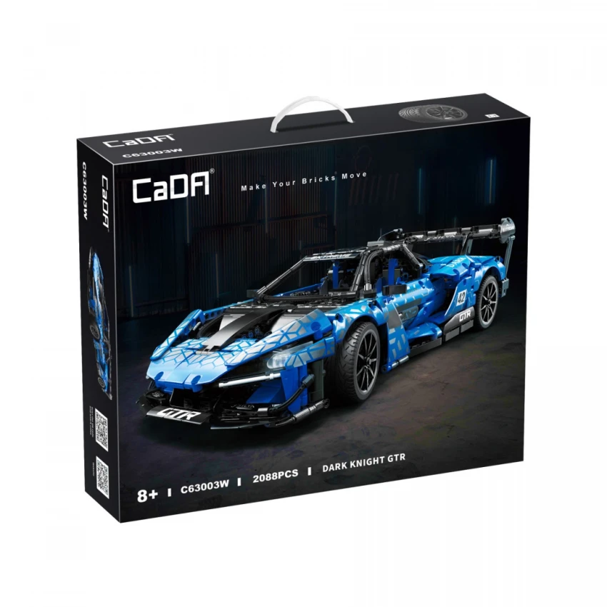 CaDa TECHNIC – EE Technická stavebnica Pretekárske Auto GTR 2088ks 1:10
