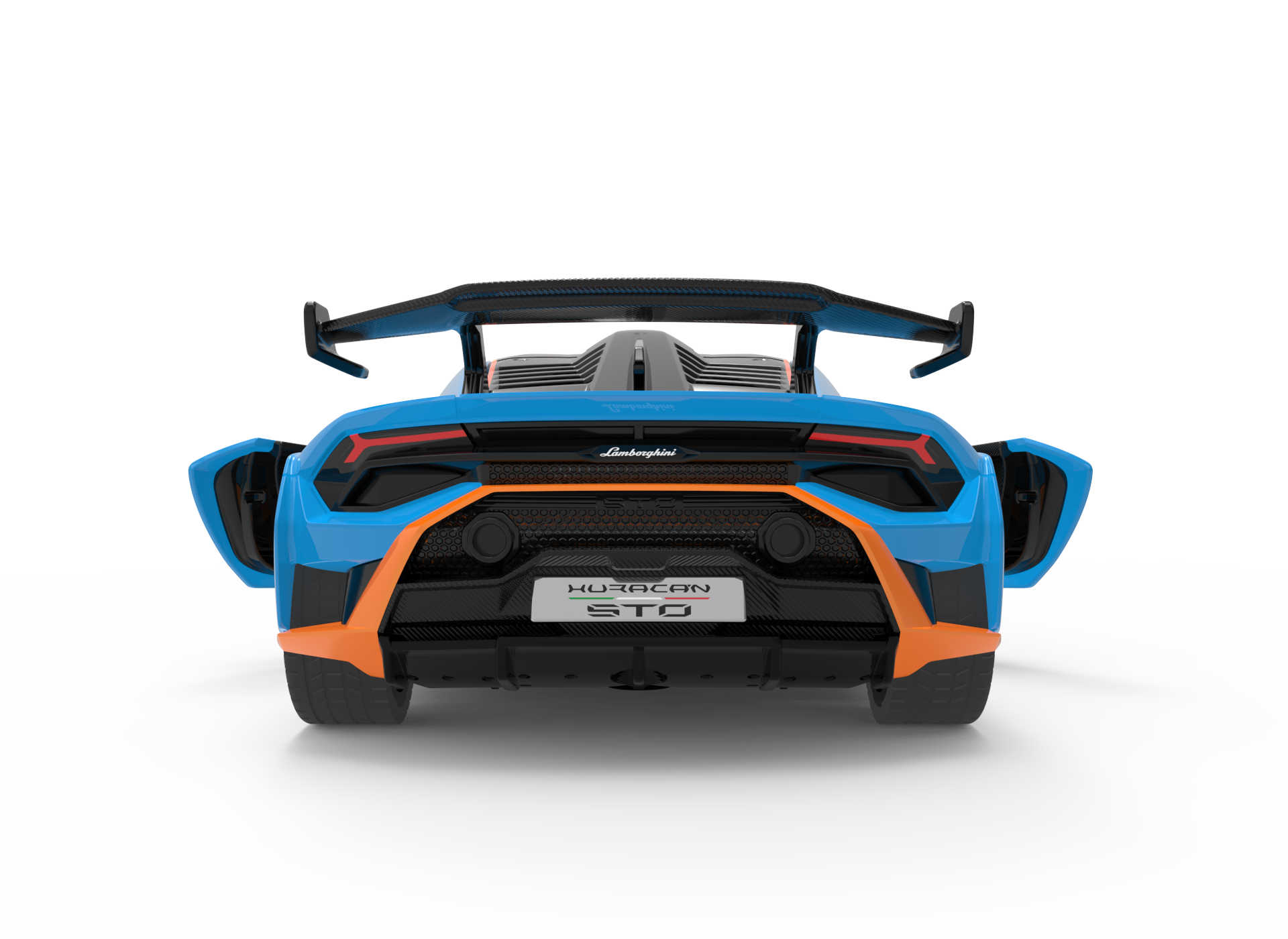RASTAR Kovový model Autíčka Lamborghini Huracan STO 1:32, modré