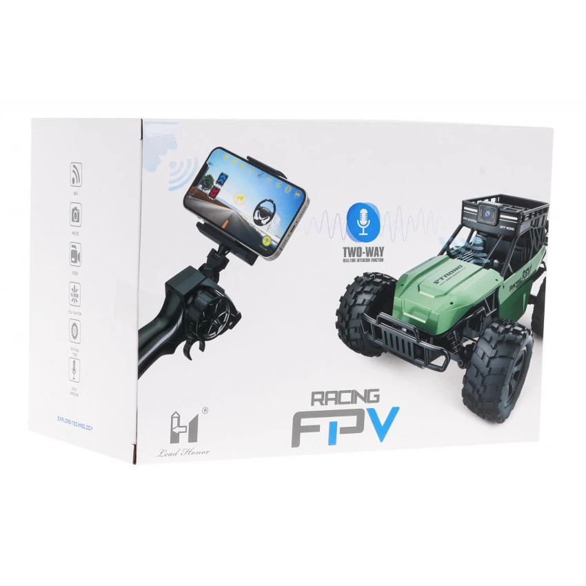 JOKO RC Auto Jeep FPV Off-Road s WIFI Kamerou, Funkciou Fotografovania a Funkciou Hlasového Dialógu, na diaľkové ovládanie