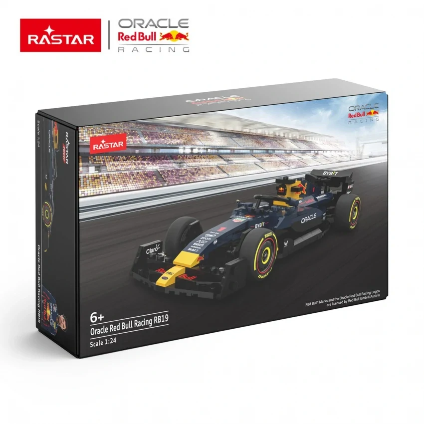 Rastar Stavebnica Formula Red Bull F1 RB19 333ks 1:24, modrá