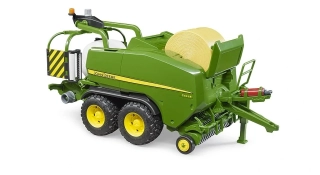 Bruder, John Deere baliaci lis s komorou C441R, 1:16